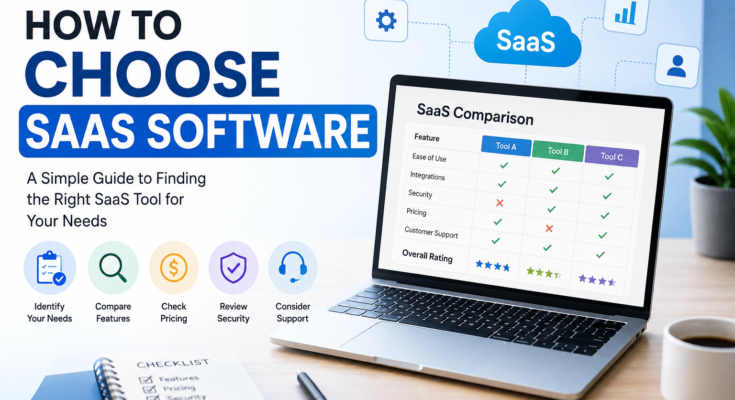 How to Choose SaaS Software