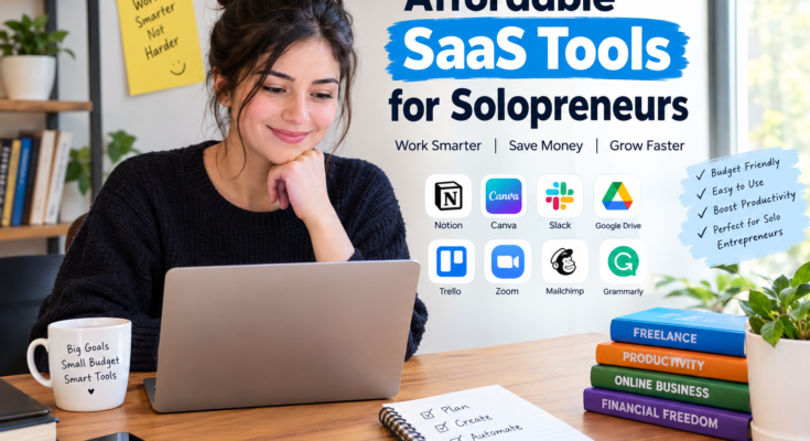Affordable SaaS Tools for Solopreneurs