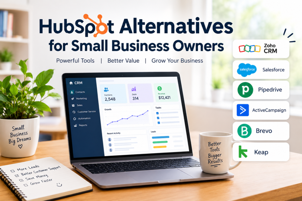 HubSpot Alternatives for Small Business Owners