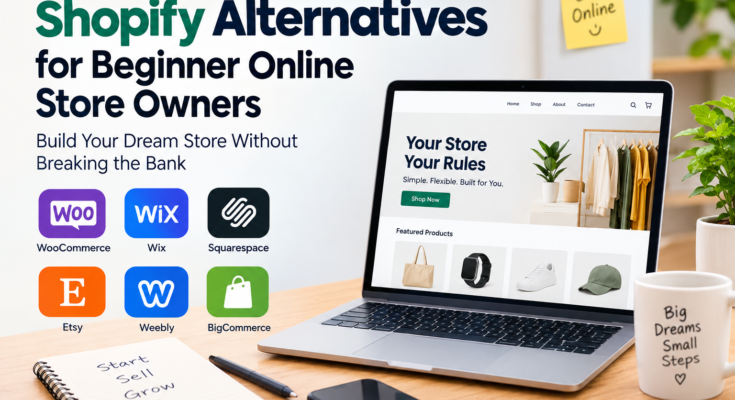 Shopify Alternatives for Beginner Online Store Owners